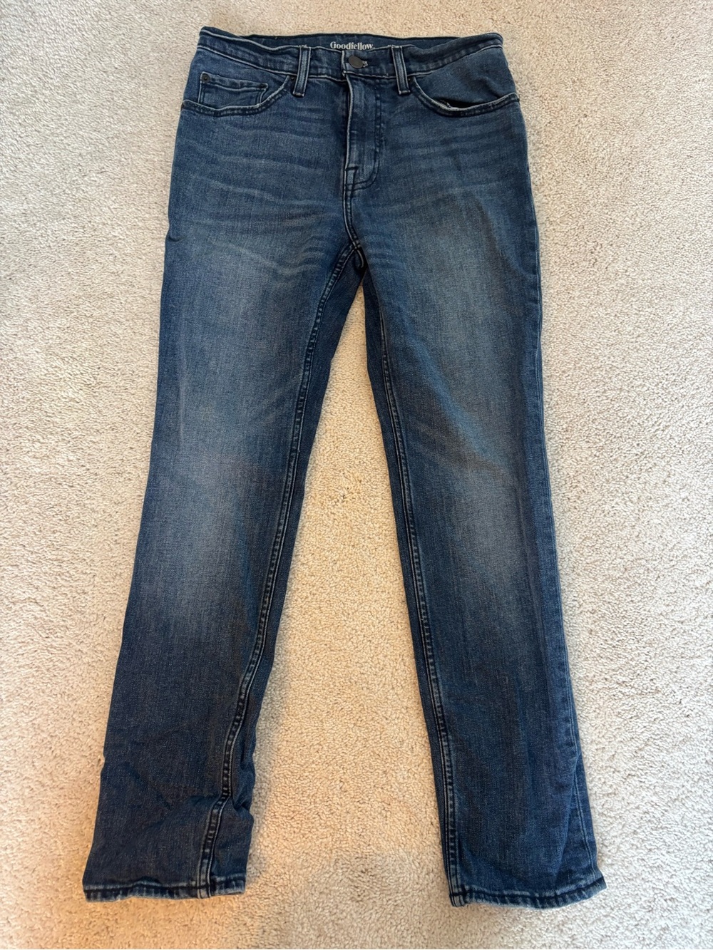 Goodfellow & Co Classic Indigo Straight-Leg Jeans